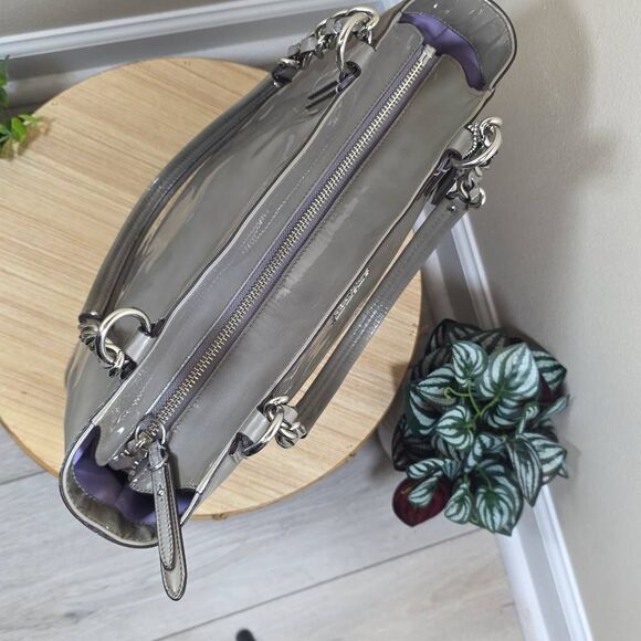 Coach Chelsea East-West Patent Leather Tote - Picture 14 of 16